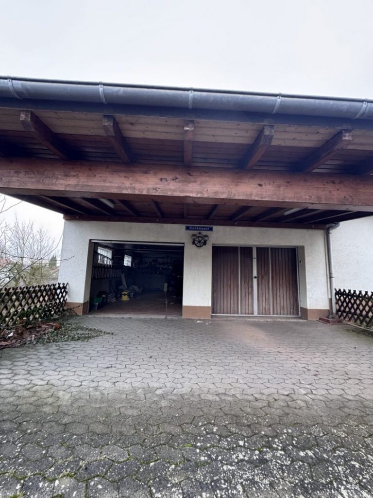 Carport - Garageneinfahrt