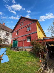 Haus Hinteransicht