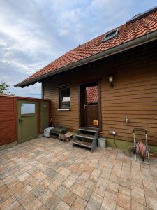 Hintereingang Terrasse